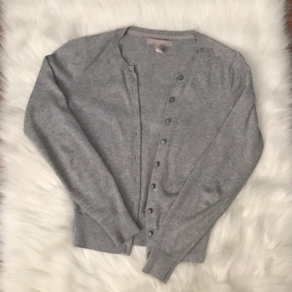 Banana Republic Gray Cardigan - Size XXSP
